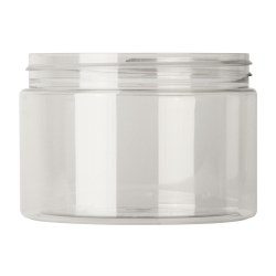 450ml pet jar,100-400 Straight Cylindrical, single wall PET