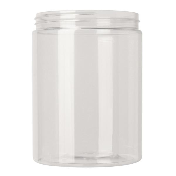 1000ml pet jar,100-400 Straight Cylindrical, single wall PET