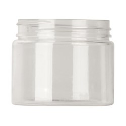 50ml pet jar,48-400 Straight Cylindrical, single wall PET