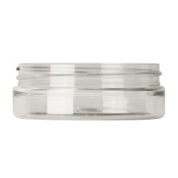 50ml pet jar,70-400 Straight Cylindrical, single wall PET