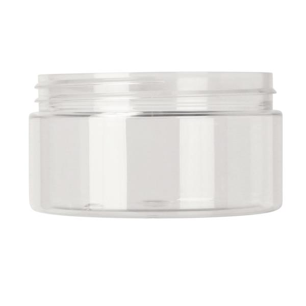 200ml pet jar,89-400 Straight Cylindrical, single wall PET