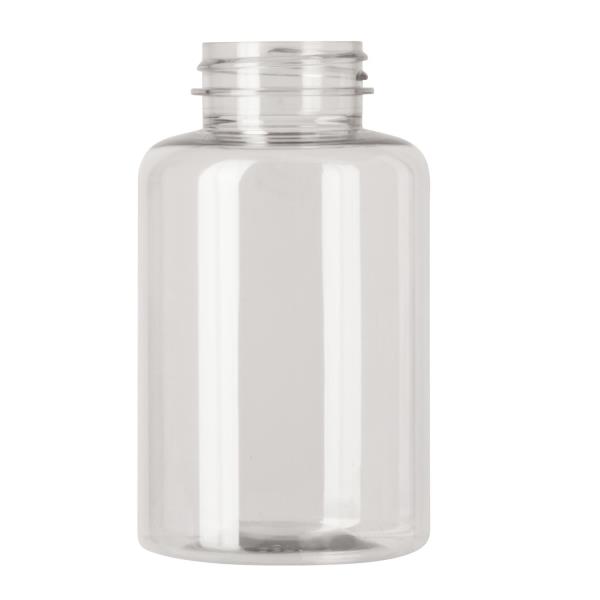 250ml pet jar,38-400 Vita Packer, single wall PET