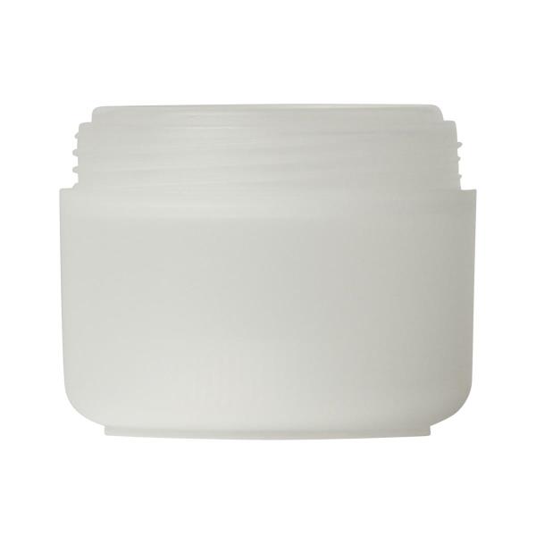 PP jar 50ml, Arese 54mm, smooth, double wall