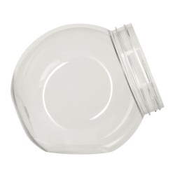 1500ml rpet jar,100-400s Cookie Packer, single wall rPET