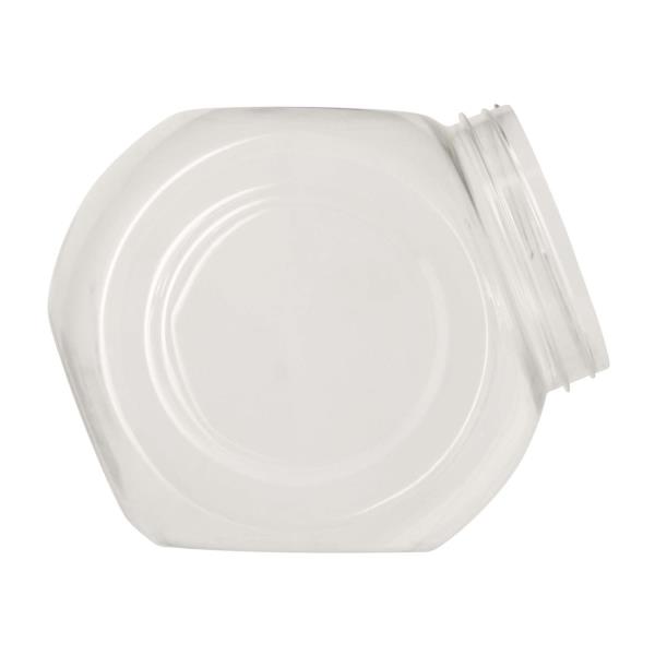 2500ml rpet jar,110-400 Cookie Packer, single wall rPET
