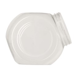 2500ml rpet jar,110-400 Cookie Packer, single wall rPET