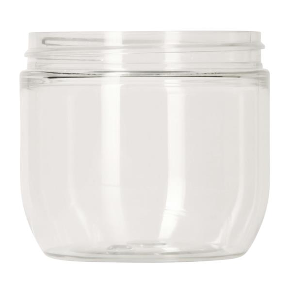 200ml rpet jar,70-400 Original Round, single wall rPET