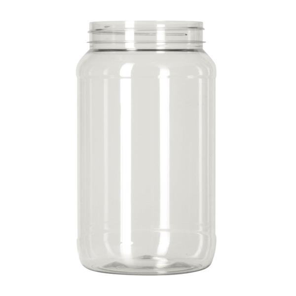 3500 ml rpet jar, 110mm twist off Power Packer, single wall rPET