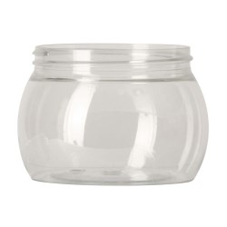 200ml rpet jar,70-400 Sphere Jar, single wall rPET