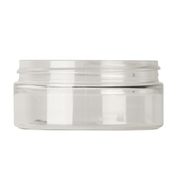 75ml rpet jar,70-400 Straight Cylindrical, single wall rPET