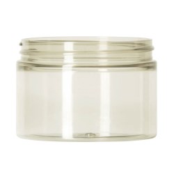 150ml rpet jar,70-400 Straight Cylindrical, single wall rPET