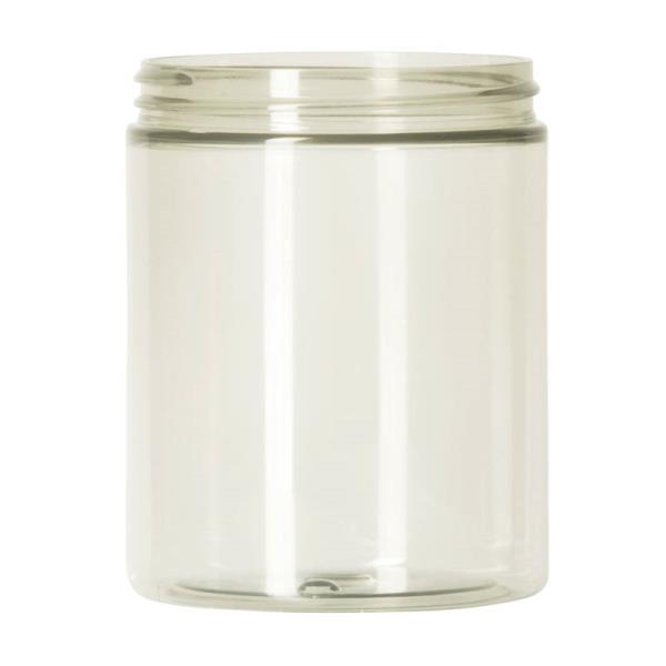 300ml rpet jar,70-400 Straight Cylindrical, single wall rPET