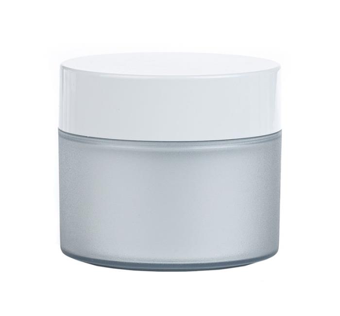 rPET jar 50ml, Trento 60mm, frosted, double wall
