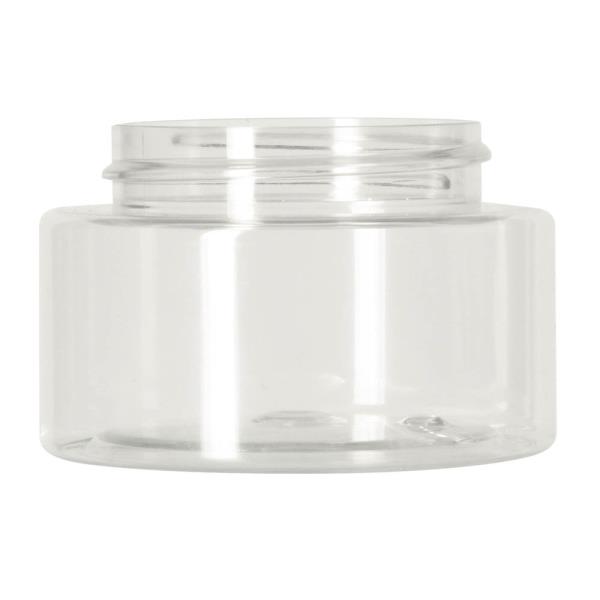 75ml rpet jar,48-400 Wide Cylindrical, single wall rPET
