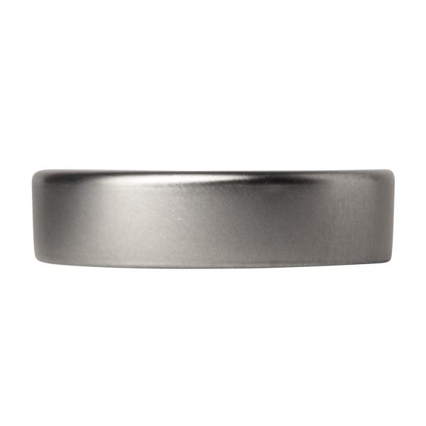 Folded aluminium lids