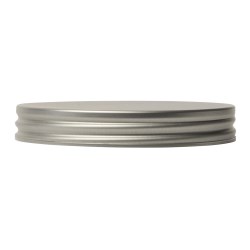 folded aluminium lid 89-400, tri seal, folded matt