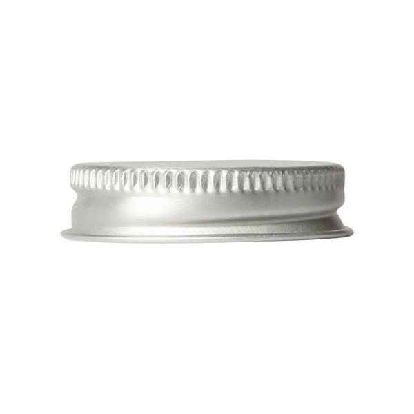 rolled aluminium lid 38-400, tri seal, rolled edge matt