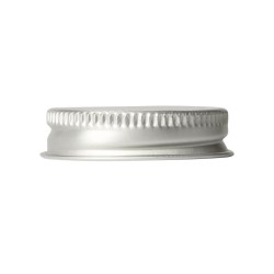 rolled aluminium lid 38-400, tri seal, rolled edge matt