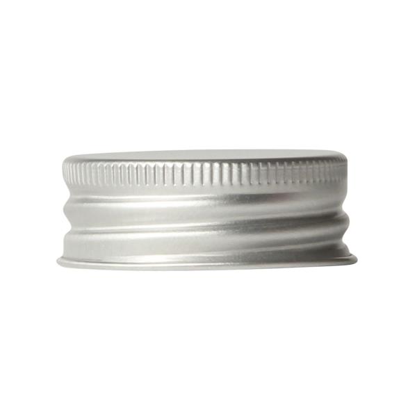 rolled aluminium lid 38-485, tri seal, rolled edge matt