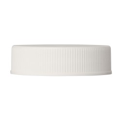 ribbed lid 38-400 PP, straight induction seal ribbed