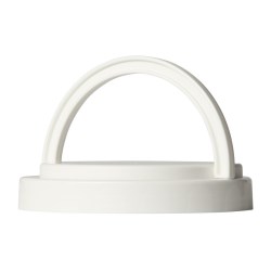 handle lid 127mm, flat seal, straight smooth
