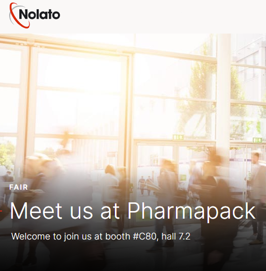 Meet Nolato at Pharmapack 2023