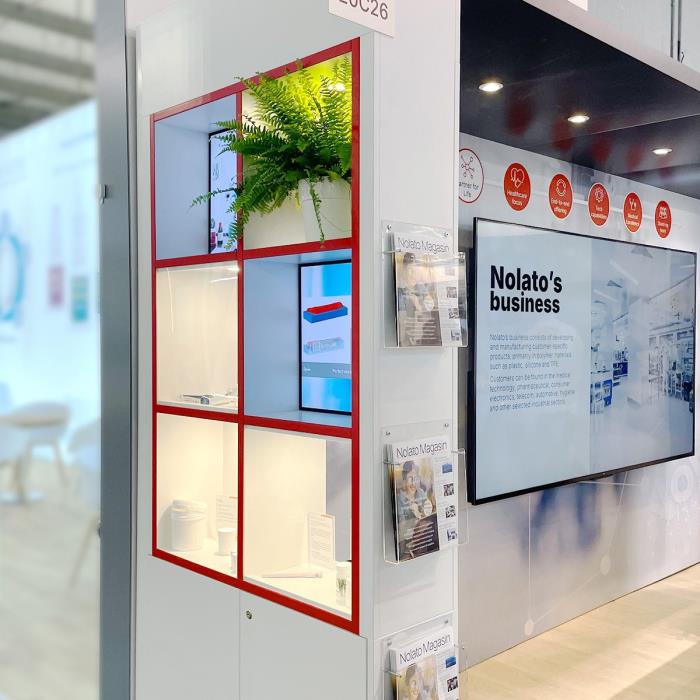 Nolatos stand at CPHI in Milano achieved Gold status for sustainability!