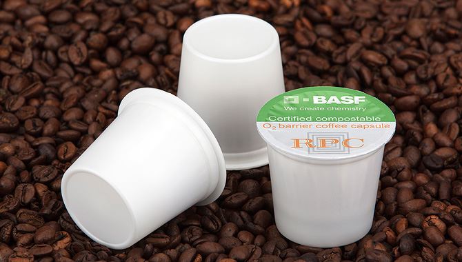 Compostable capsule retains coffee quality