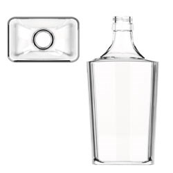 70cl BVP Flint Rum Konik Bottle_Standard