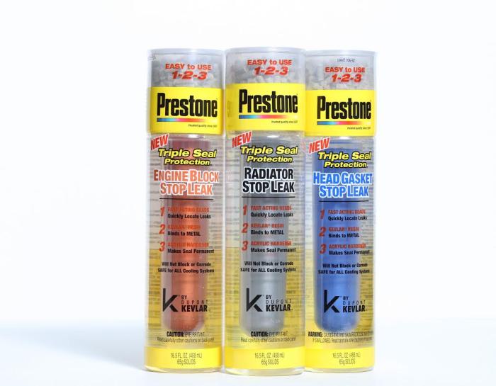 Prestone’s unique Stop Leak packaging by TricorBraun wins silver at 2016 DuPont Packaging Innovation Awards