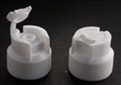 28mm SPEC, P/P Flip Top Closure, .058 orifice Valve/Plug Child Resistant,