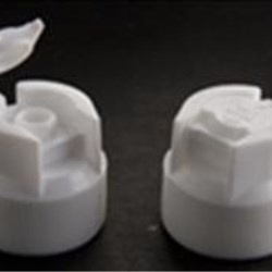 28mm SPEC, P/P Flip Top Closure, .058 orifice Valve/Plug Child Resistant,
