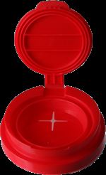 83mm Snap On, P/P Flip Top Closure,