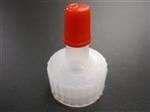 18-400, LDPE Spout Closure, .030 orifice Regular Red Tip,
