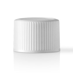 18-410, P/P Continuous Thread Closure, F217 Land Ribbed Skirt, Mat/Stipp Top,