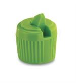 18mm, LLDPE Flip Top Closure, 2.5 orificeUnlined Land Serrated, 