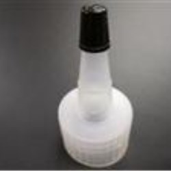 20-400, LDPE Spout Closure, Ribbon orifice Regular Black Tip,