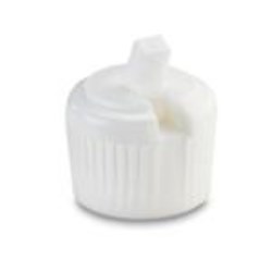 20-410, LDPE Flip Top Closure, 3mm orificeUnlined Valve/Plug Serrated, 