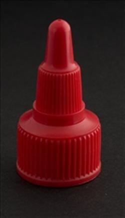 20-410, LDPE Spout Closure, .025 Inch orificeUnlined Ribbed Skirt,