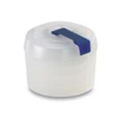 20-410, LLDPE Flip Top Closure, 2mm orificeUnlined Valve/Plug Serrated, 