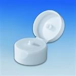 22-400, P/P Flip Top Closure, .062 orifice Flat Lid, Smooth Skirt,