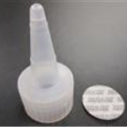 22-400, LDPE Spout Closure, F217 Plain, No Hole, No Tip, 