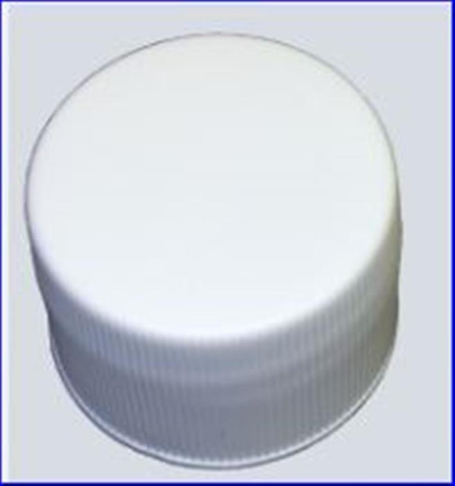 24-410, P/P Continuous Thread Closure, F217 Plain, Ribbed Skirt, Mat/Stipple Top,