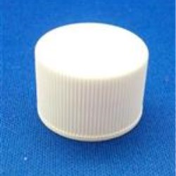 24-410, P/P Continuous Thread Closure, F217 No Stacking Feature, Ribbed Skirt, Mat/Stipple Top,