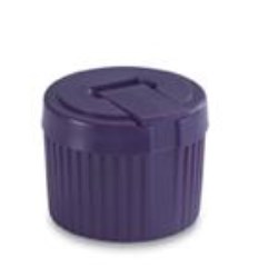 24-410, LLDPE Spout Closure, 2.5 orificeUnlined Valve/Plug Serrated,