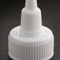 24-410, P/P Spout Closure, .114 orificeUnlined Ribbed Skirt, Side Seal, Twist Open/Clos