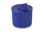 24-410, LLDPE Flip Top Closure, 3.0 x 6.0 mm orificeUnlined Land Serrated,