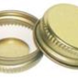 28-400, Metal Continuous Thread Closure, Plastisol 