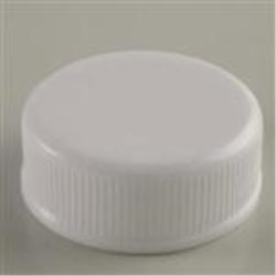 28-400, P/P Continuous Thread Closure, F217 Land Fine Ribbed Skirt, Mat/Stipple Top,