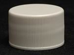 28-410, P/P Continuous Thread Closure, Hs035/Foam Back, Fine Ribbed Skirt, Smooth Top,